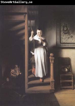 Nicolas Maes The Listening Housewife (mk25